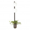 Настенный светильник Flower Odeon Light 2*40W Е14 черный/белый 4681/2WA