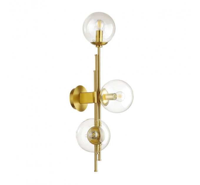 Настенный светильник Brazeri Odeon Light 3*60 Е14 бронза 4799/3W