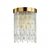 Настенный светильник Refano Odeon Light 2*40W Е14 золотистый 4848/2W