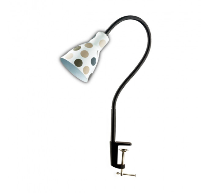 Настольная лампа Pika Odeon Light 1*60W Е27 синий горох 2595/1T