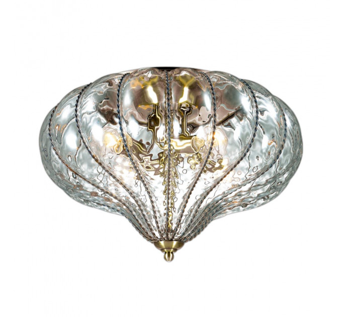 Потолочная люстра Hargiz Odeon Light 4*60W Е14 бронза 2684/4C