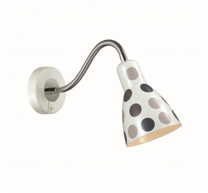 Настенное бра Pika Odeon Light 1*40W Е27 горох 2595/1W