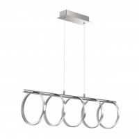 Подвесной светильник Ringgi Odeon Light LED 80W хром 3970/80L