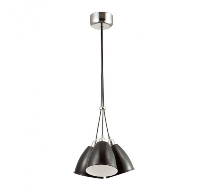 Подвесной светильник Trina Odeon Light 3*60W Е27 черный 3974/3