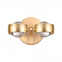 Настенное бра Ottico Odeon Light LED 2*20W золотистый 3874/40WL