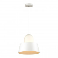 Подвесной светильник Alur Odeon Light 1*60W Е27 белый 4144/1