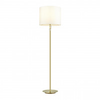 Торшер Pavia Odeon Light 1*40W E27 бронза/белый 4112/1F
