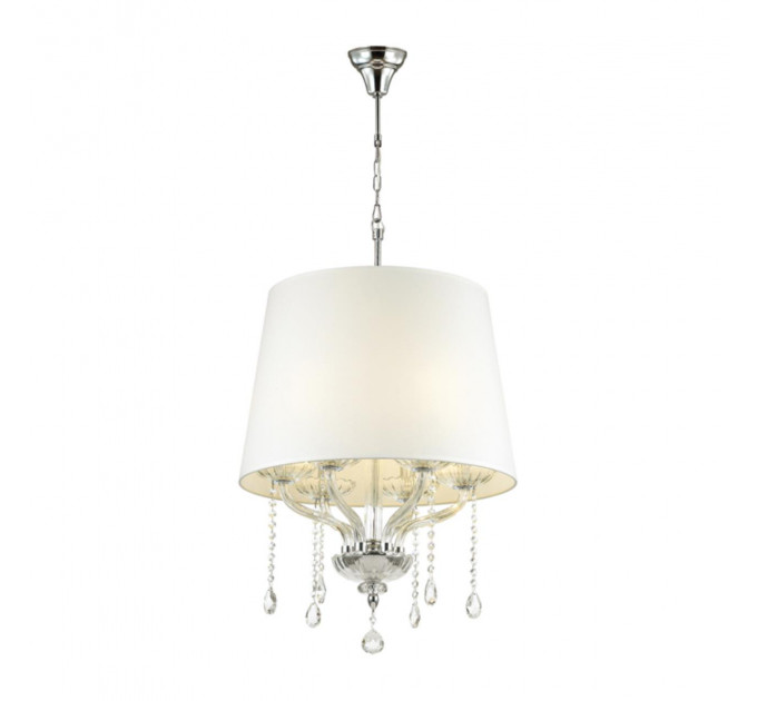 Подвесная люстра Teona Odeon Light 6*40W Е14 белый 4195/6
