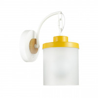 Настенное бра Kids Smile бра Odeon Light 1*60W Е27 белый/желтый 4652/1WB