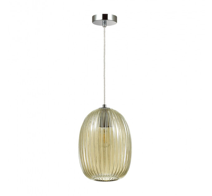 Подвесной светильник Dori Odeon Light 1*60W E27 коньячный 4703/1