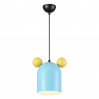 Подвесной светильник Mickey Kids Odeon Light 1*40W E27 голубой/желтый 4732/1
