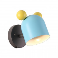 Настенное бра Mickey Kids Odeon Light 1*5W GU10 голубой/желтый 4732/1W