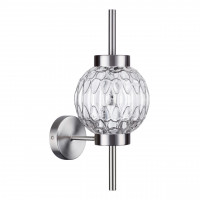 Настенное бра Francesca Odeon Light 1*40W Е14 никель 4274/1W