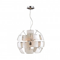 Подвесная люстра Vorm Odeon Light 6*40W G9 хром/белый 2655/6
