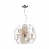 Подвесная люстра Vorm Odeon Light 6*40W G9 хром/белый 2655/6