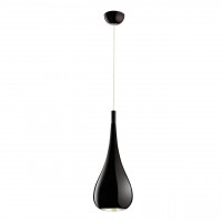 Подвесной светильник Drop Odeon Light 1*60W E27 черный 2907/1