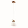 Подвесной светильник Sert Odeon Light 1*60W Е27 белый/медный 3324/1