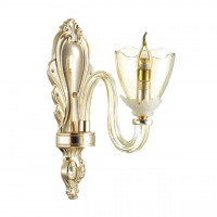 Настенное бра Floriana Odeon Light 1*40W Е14 золото/шампань 4003/1W