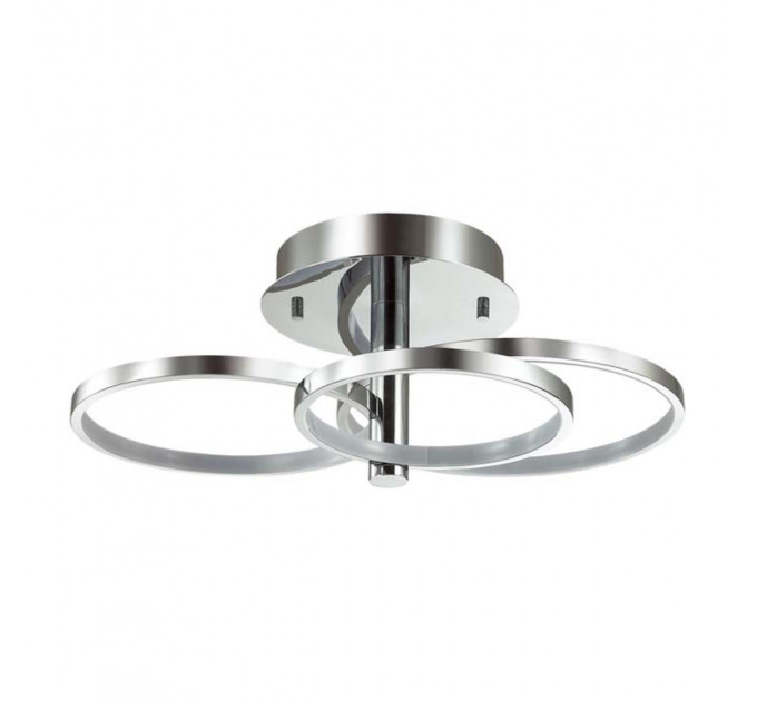 Потолочная люстра Ringgi Odeon Light LED 58W хром 3970/58L
