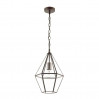 Подвесной светильник Fabio Odeon Light 1*60W E27 кофе 4055/1