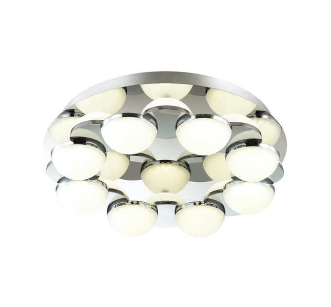 Потолочная люстра Conti Odeon Light LED 64W хром/белый 4106/64CL