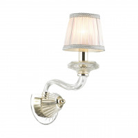 Настенное бра Sintia Odeon Light 1*40W Е14 золото/розовый 4184/1W