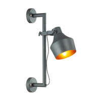 Настенный светильник Osta Odeon Light 1*40W Е27 черный 4082/1WA