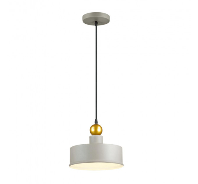 Подвесной светильник Bolli Odeon Light 1*40W Е27 золото/серый 4089/1