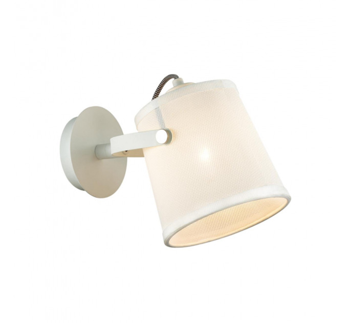 Настенное бра Loka Odeon Light 1*15W Е27 хром/белый 4160/1W