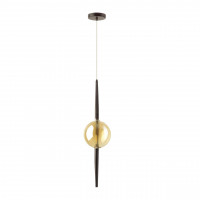 Подвесной светильник Lazia Odeon Light 1*5W  G9 янтарный 4684/1
