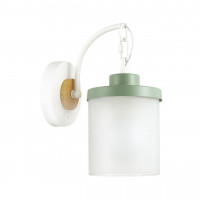 Настенное бра Kids Smile бра Odeon Light 1*60W Е27 белый/зеленый 4652/1WA