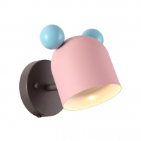 Настенное бра Mickey Kids Odeon Light 1*5W GU10 розовый/голубой 4731/1W