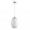 Подвесной светильник Astea Odeon Light 1*60W E27 белый/хром 4750/1
