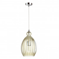 Подвесной светильник Storzo Odeon Light 1*60W E27 коньячный 4711/1A