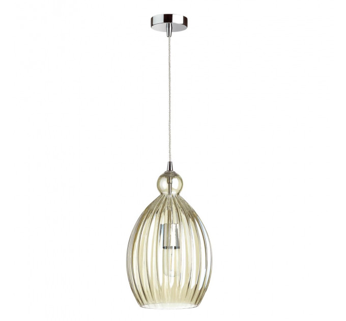 Подвесной светильник Storzo Odeon Light 1*60W E27 коньячный 4711/1A