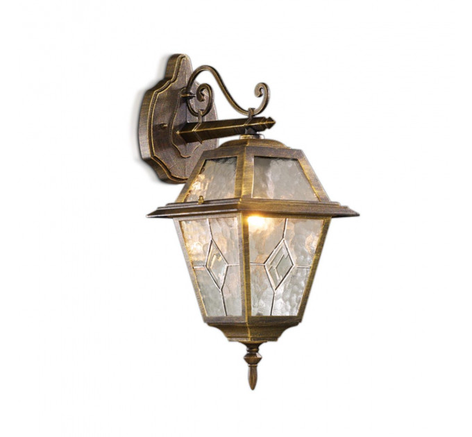 Настенный уличный светильник Outer Odeon Light 1*60W Е27 бронза 2316/1W