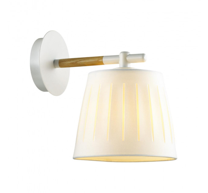 Настенное бра Nicola Odeon Light 1*40W Е27 белый 4111/1W