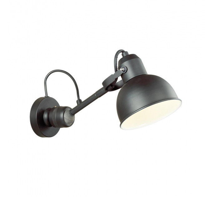 Настенное бра Arta Odeon Light 1*40W Е14 черный 4125/1W