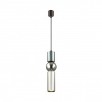 Подвесной светильник Sakra Odeon Light 1*5W GU10 хром/серый 4070/5L