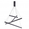 Подвесной светильник Cometa Odeon Light LED 48W черный 3860/48B