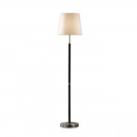 Торшер Glen Odeon Light 1*60W Е27 никель/белый2266/1F