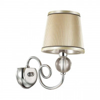 Настенное бра Molinari Odeon Light 1*40W Е14 хром/беж 3945/1W