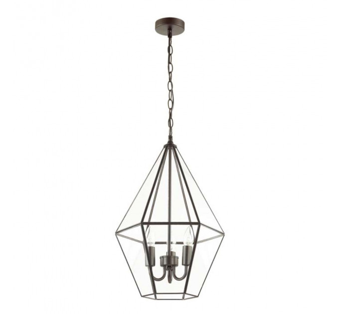 Подвесной светильник Fabio Odeon Light 3*40W E14 кофе 4055/3