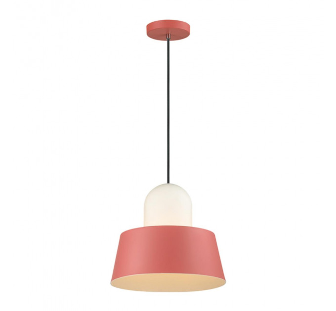 Подвесной светильник Alur Odeon Light 1*60W Е27 красный 4140/1