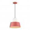 Подвесной светильник Alur Odeon Light 1*60W Е27 красный 4140/1