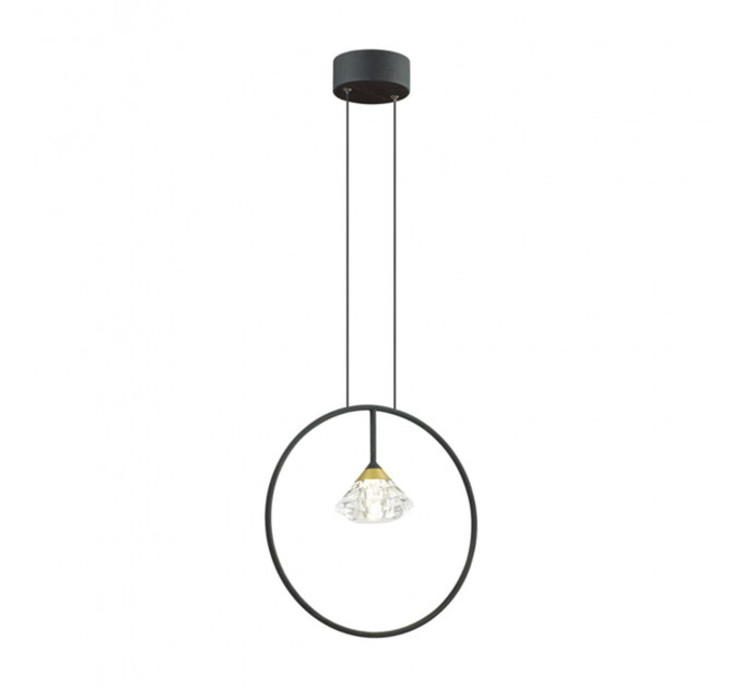 Подвесной светильник Arco Odeon Light 1*5W G9 черный 4100/1