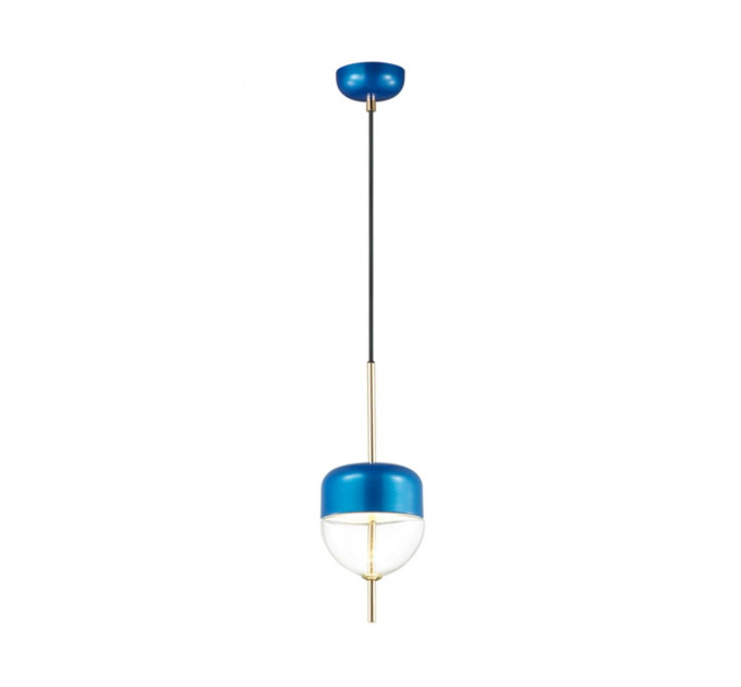 Подвесной светильник Larus Odeon Light LED 12W синий/прозрачный 4621/12L