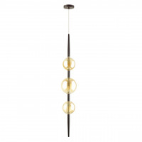 Подвесной светильник Lazia Odeon Light 3*5W  G9 янтарный 4684/3