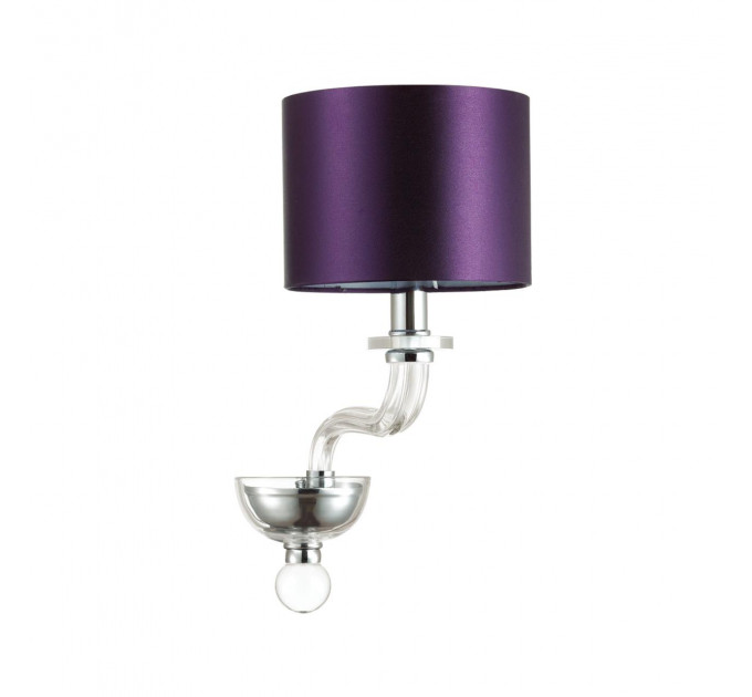 Настенное бра Vosta Odeon Light 1*40W E14 фиолетовый 4726/1W
