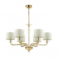 Подвесная люстра Vosta Odeon Light 6*40W E14 крем 4727/6